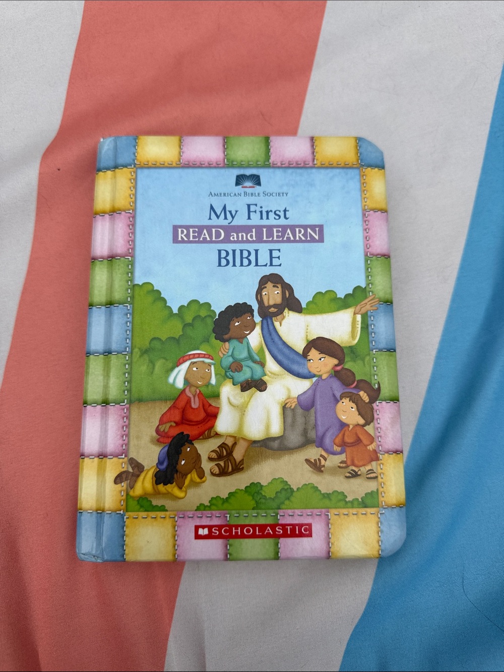 Scholastic My First Read and Learn Bible-padded board book